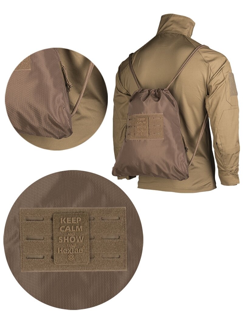MIL-TEC Sports Bag Hextac 7L tamsus coyote 1 MIL-TEC Sports Bag Hextac 7L tamsus coyote 1