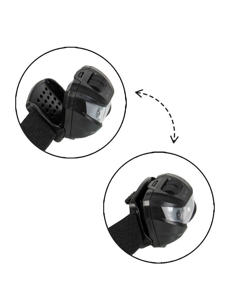 MIL-TEC Galvos žibintas Mil-tec® (CREE XPE) 15168002 juoda 1 MIL-TEC Galvos žibintas Mil-tec® (CREE XPE) 15168002 juoda 1