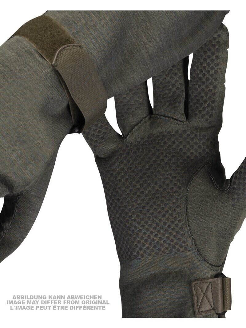 Mil-Tec Vokiškos Nomex®pilot pirštinės su griebtuvu Original 91258000, alyvžalia 1 Mil-Tec Vokiškos Nomex®pilot pirštinės su griebtuvu Original 91258000, alyvžalia 1