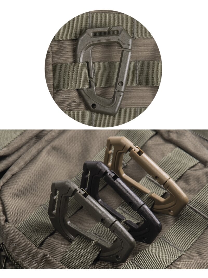 MIL-TEC taktinis karabinas Molle (2 vnt./blisteris) alyvžalia 1