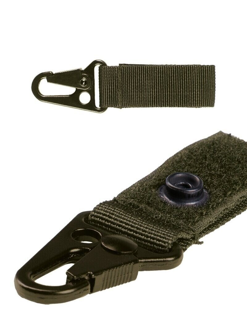 MIL-TEC taktinis raktų laikiklis 7cm alyvžalia 1