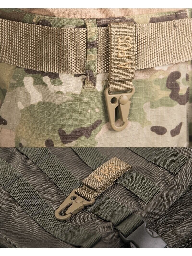 Mil-Tec Taktiškumas. Keyholder Blood A Positive 5 vnt./pak 15917105, alyvžalia 1 Mil-Tec Taktiškumas. Keyholder Blood A Positive 5 vnt./pak 15917105, alyvžalia 1