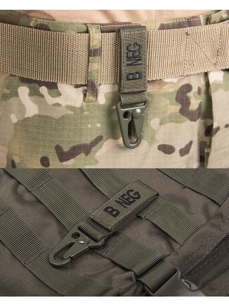 Mil-Tec Taktiškumas. Keyholder Blood B Negative 5 vnt./pak 15917401, alyvžalia 1