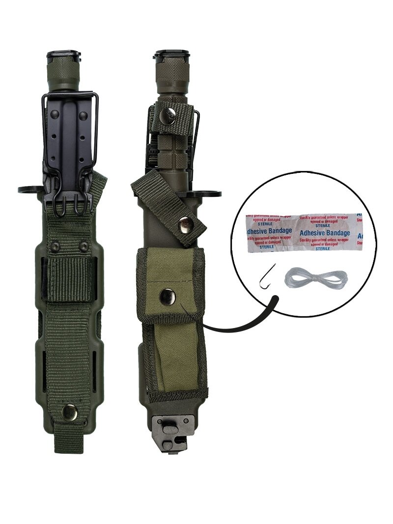MIL-TEC US M9 Bajonetas su Makštimi (repro) 1 MIL-TEC US M9 Bajonetas su Makštimi (repro) 1