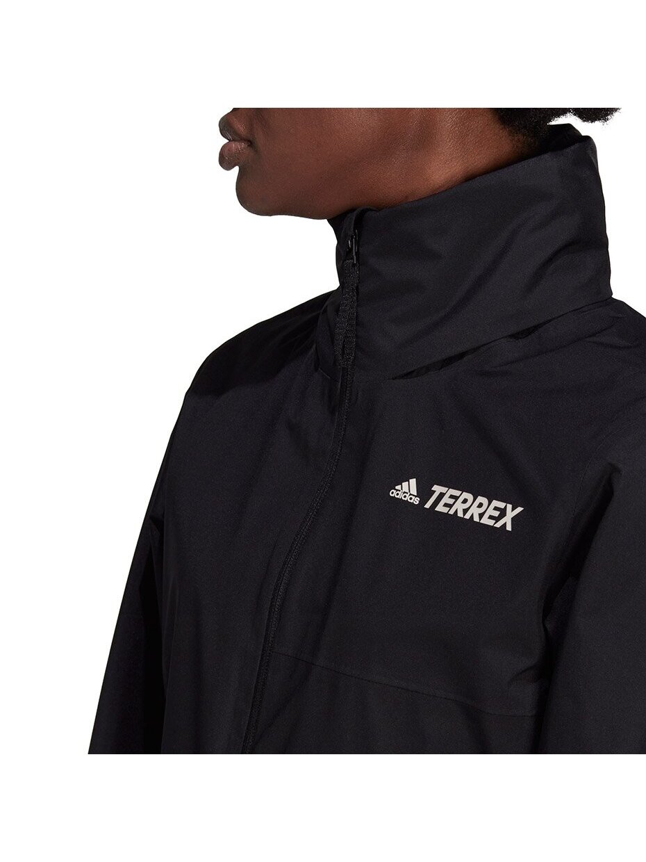 Adidas Terrex Rain RDY moteriška striukė juoda GI7171 4 Adidas Terrex Rain RDY moteriška striukė juoda GI7171 4