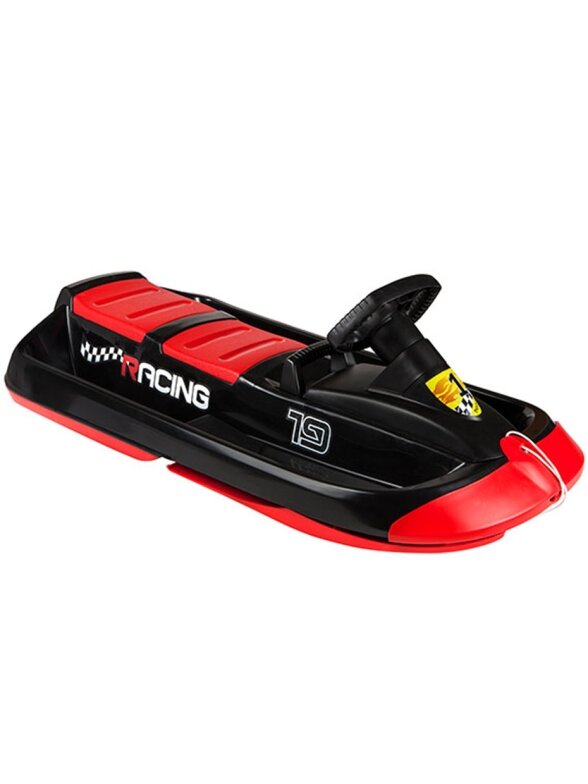 Hamax Sno Racing slidinėjimo sniegbačiai juodos ir raudonos spalvos 505524