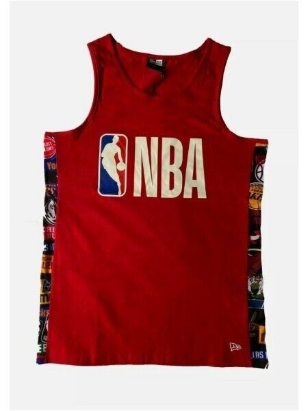 NEW ERA CAP NBA KREPŠINIO Marškiniai BE RANKOVIŲ VYRAMS 12395081