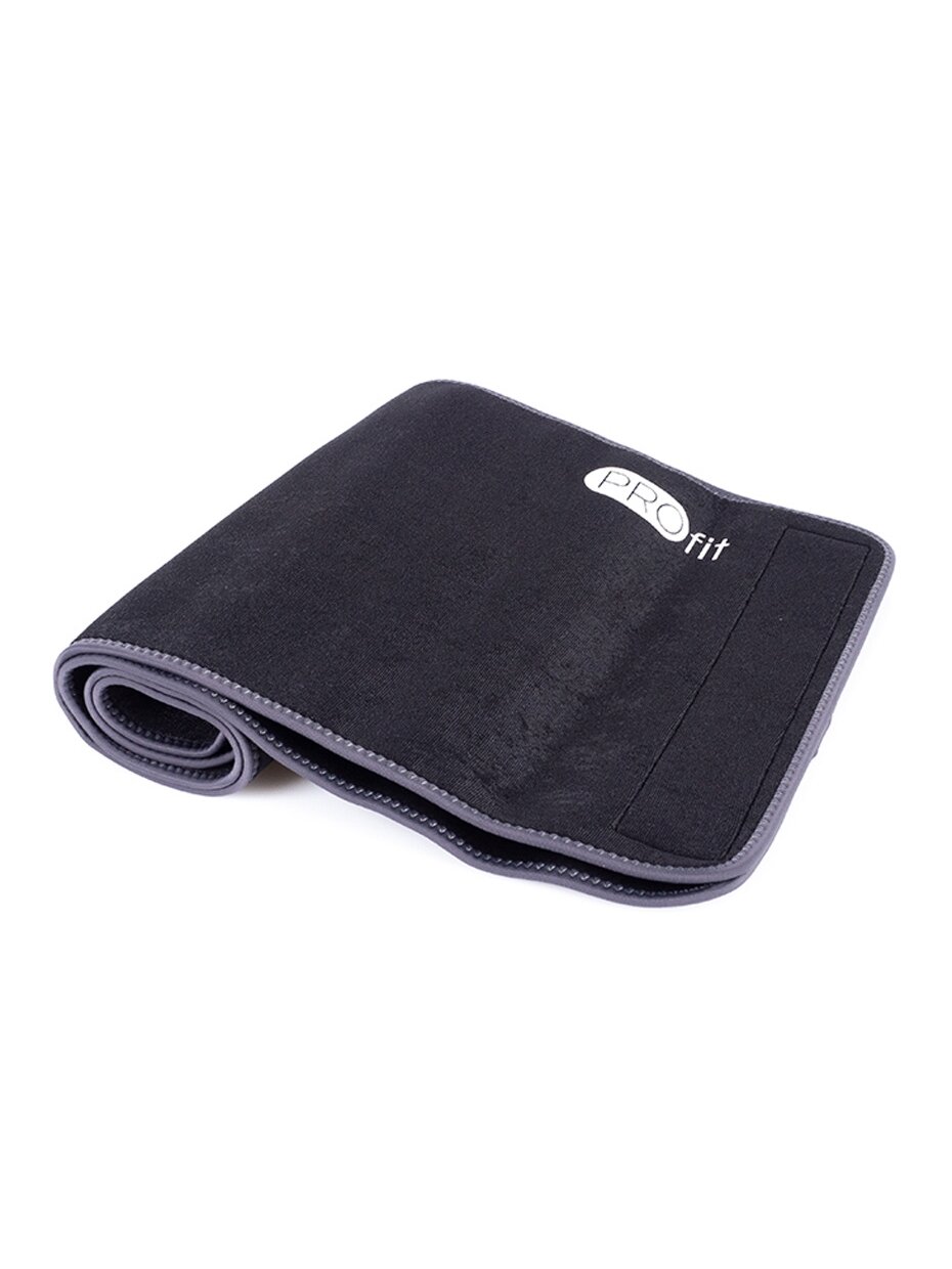 Neopreninis diržas Profit platus 125x30x0,3 cm juodas DK 5063 Neopreninis diržas Profit platus 125x30x0,3 cm juodas DK 5063