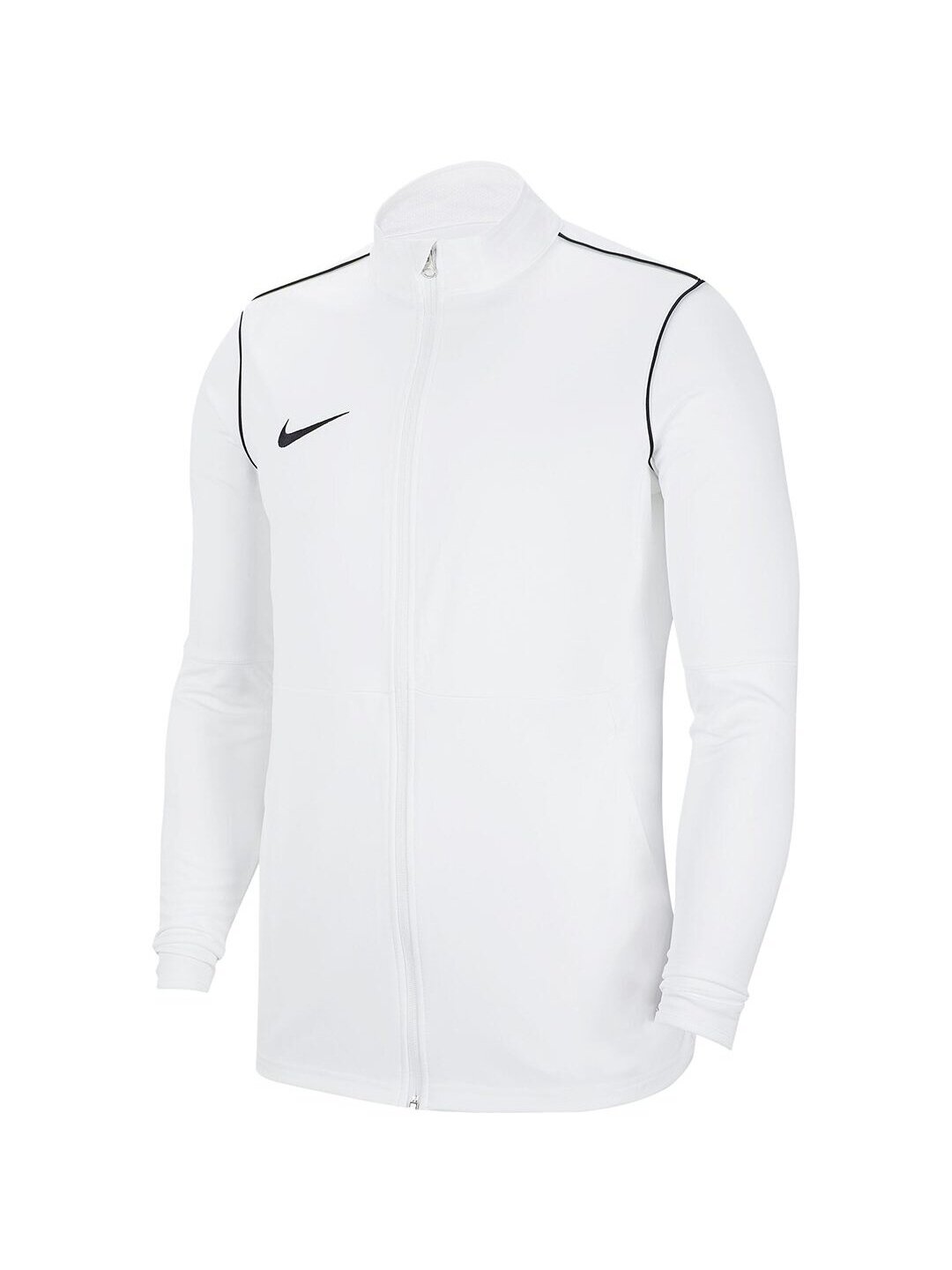 Nike Dry Park 20 TRK JKT K vyriški džemperiai balti BV6885 100/FJ3022 100 Nike Dry Park 20 TRK JKT K vyriški džemperiai balti BV6885 100/FJ3022 100