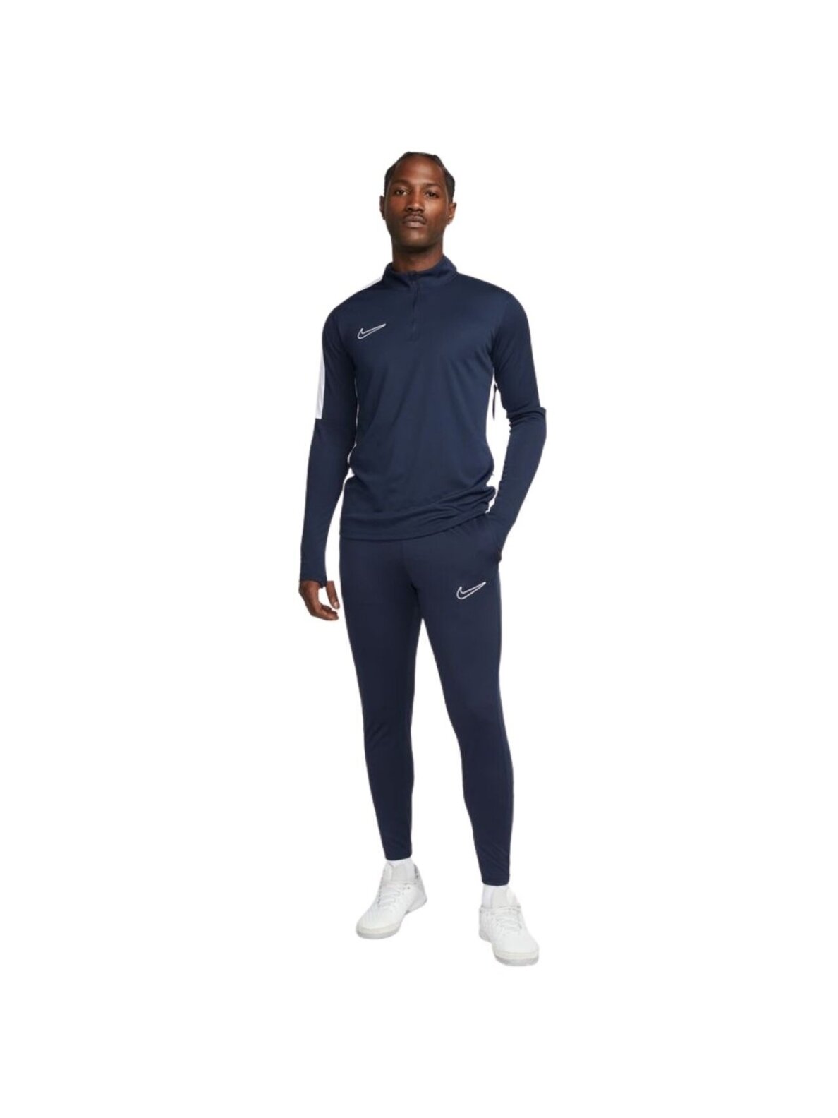 Nike DF Academy 23 vyriškos kelnės, tamsiai mėlynos DR1666 451 2 Nike DF Academy 23 vyriškos kelnės, tamsiai mėlynos DR1666 451 2