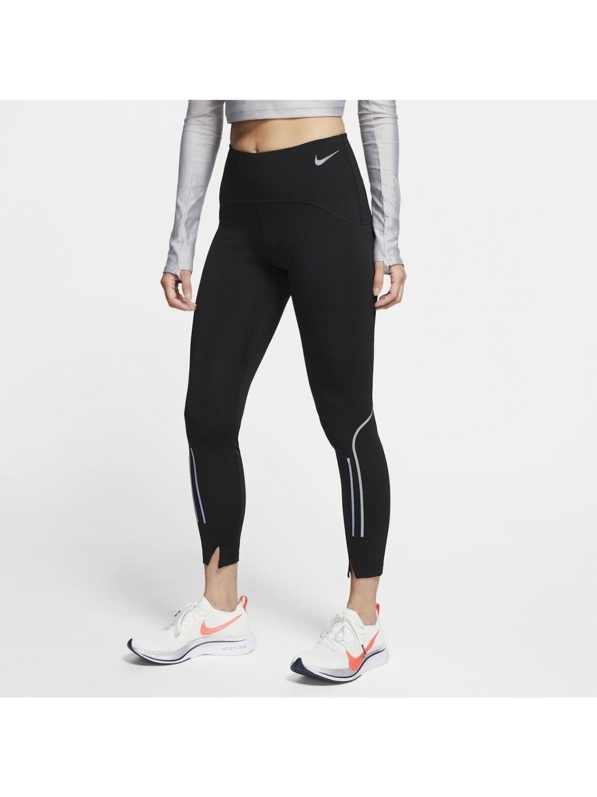 Nike leginsai moterims CJ7633-010 juodi Nike leginsai moterims CJ7633-010 juodi