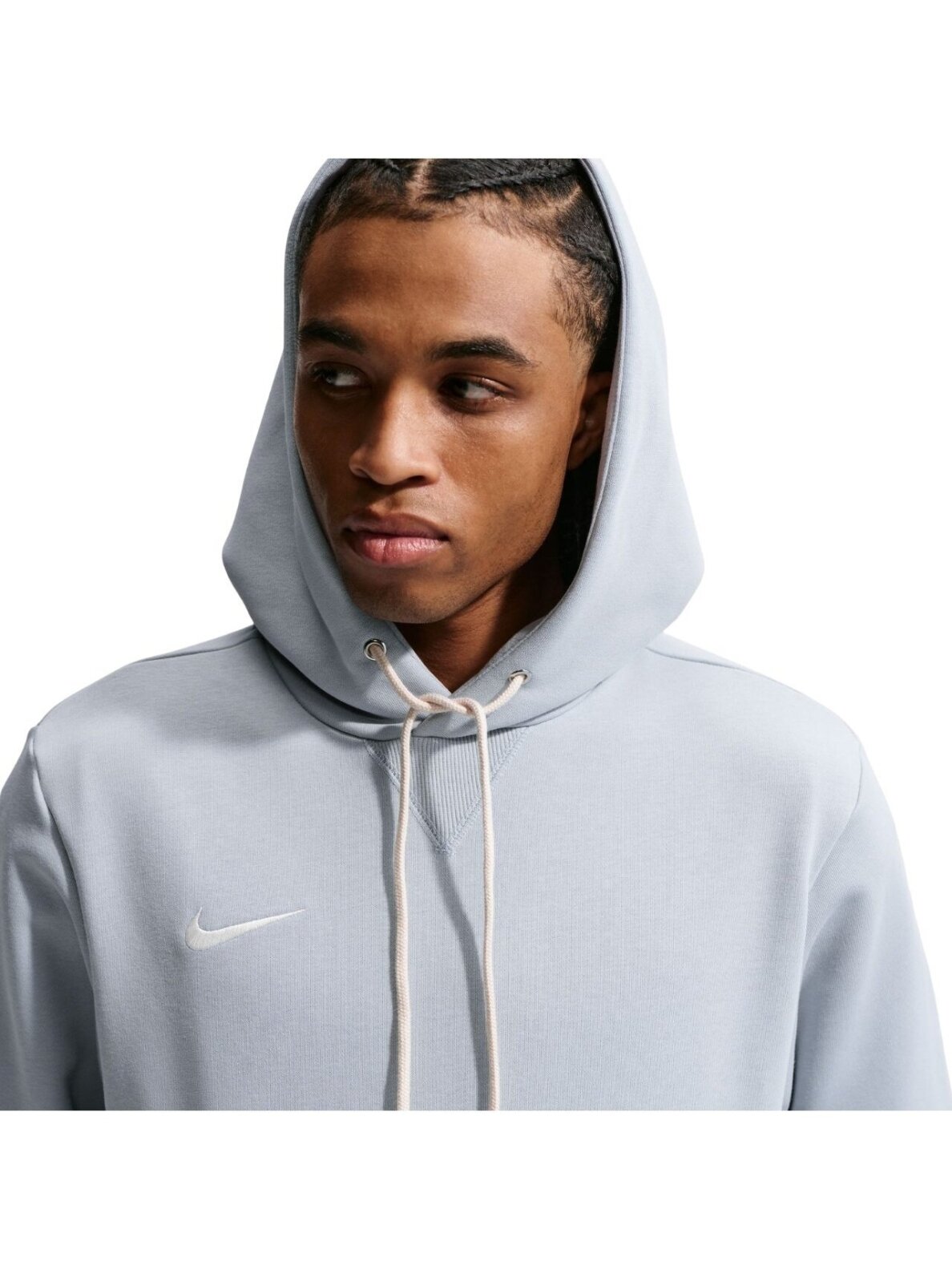 Nike vyrams džemperis su gobtuvu Dri-FIT Standard Issue Pull Over Hoodie šviesiai pilkas FD7734 012 4 Nike vyrams džemperis su gobtuvu Dri-FIT Standard Issue Pull Over Hoodie šviesiai pilkas FD7734 012 4
