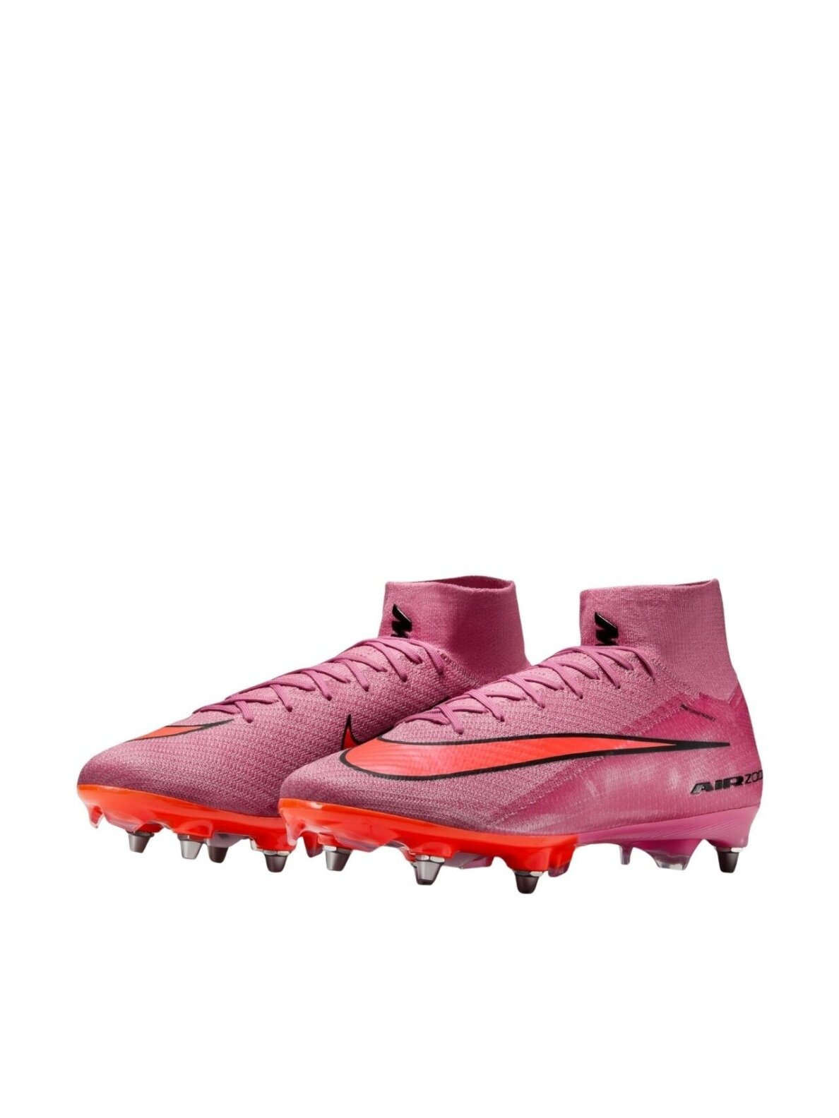 Nike Zoom Mercurial Superfly 10 Elite SG-PRO futbolo bateliai vyrams, raudoni 2 Nike Zoom Mercurial Superfly 10 Elite SG-PRO futbolo bateliai vyrams, raudoni 2