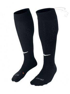 Nike classic cushioned knee high futbolo kojinės SX5728 - 010 juodos
