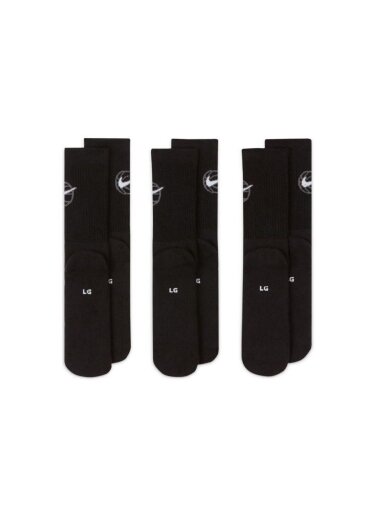 Nike Everyday Crew kojinės 23010 juodos