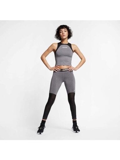 Nike pro leginsai moterims AR6867-010 pilki