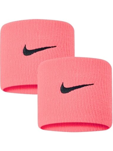 Nike Swoosh riešinės 2vnt N0001565677 rožinė Nike Swoosh riešinės 2vnt N0001565677 rožinė