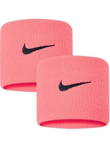 Nike Swoosh riešinės 2vnt N0001565677 rožinė Nike Swoosh riešinės 2vnt N0001565677 rožinė