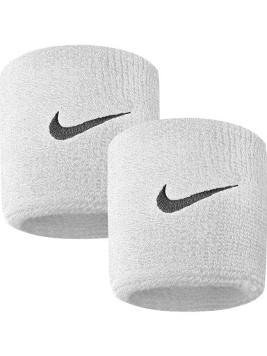 Nike Swoosh riešinės 2vnt NNN04101OS balta Nike Swoosh riešinės 2vnt NNN04101OS balta