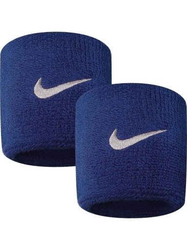 Nike Swoosh riešinės 2vnt NNN04402 mėlyna Nike Swoosh riešinės 2vnt NNN04402 mėlyna