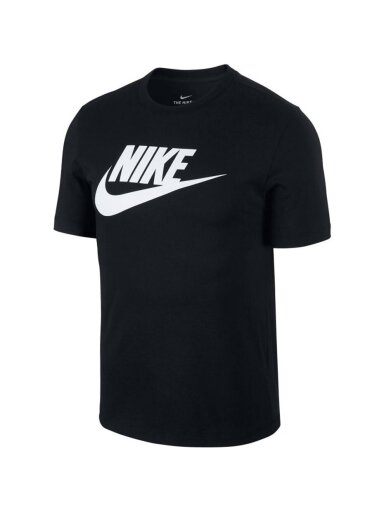 Nike Tee Icon Futura vyriški marškinėliai juodi AR5004 010
