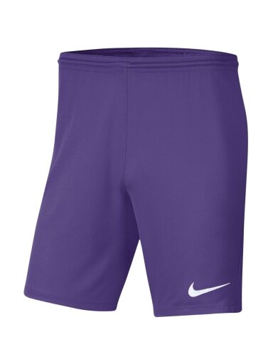 Nike vyriški šortai Dry Park III NB K violetiniai BV6855 507