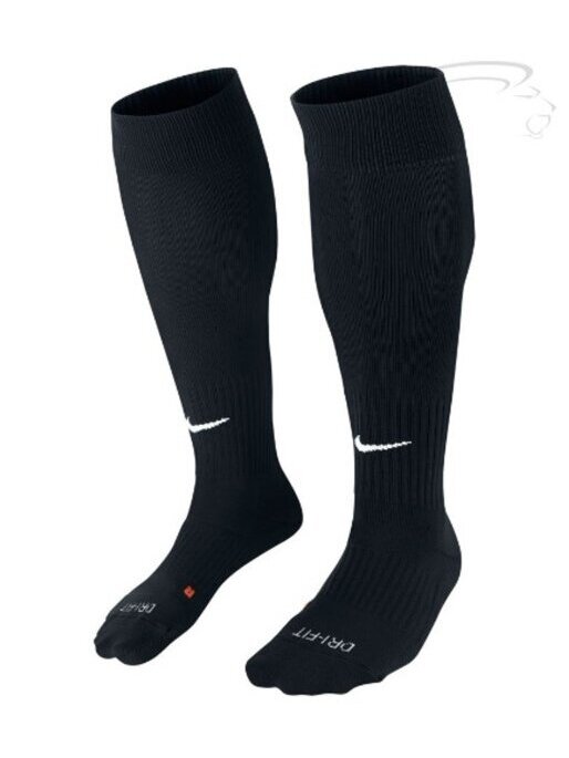 Nike classic cushioned knee high futbolo kojinės SX5728 - 010 juodos Nike classic cushioned knee high futbolo kojinės SX5728 - 010 juodos