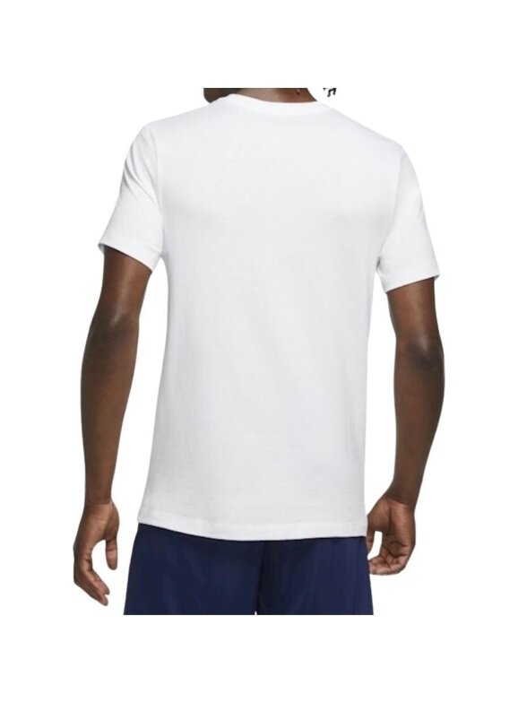 Nike Hbsc Tee Evergreen Crest vyriški marškinėliai balti CD0412 100 1