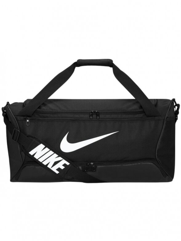 Nike krepšys Brasilia 9.5 Training Duffel M juodas DH7710 010 Nike krepšys Brasilia 9.5 Training Duffel M juodas DH7710 010
