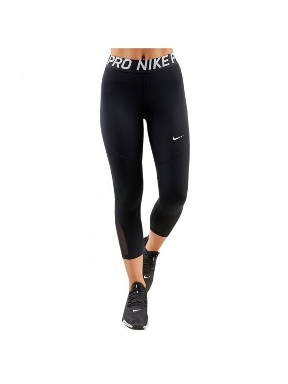 Nike pro kapriai moterims BQ9761-011 juodi