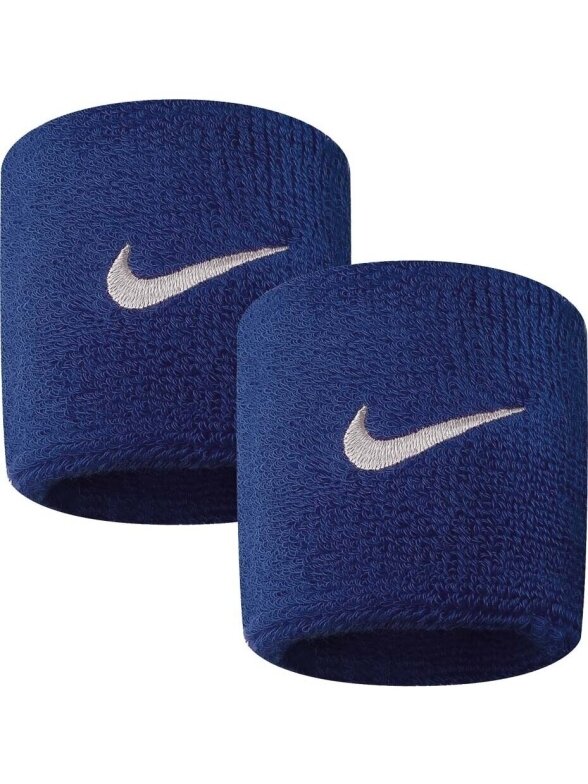 Nike Swoosh riešinės 2vnt NNN04402 mėlyna Nike Swoosh riešinės 2vnt NNN04402 mėlyna