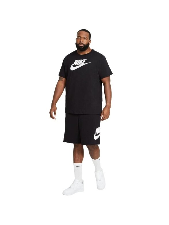 Nike Tee Icon Futura vyriški marškinėliai juodi AR5004 010 2
