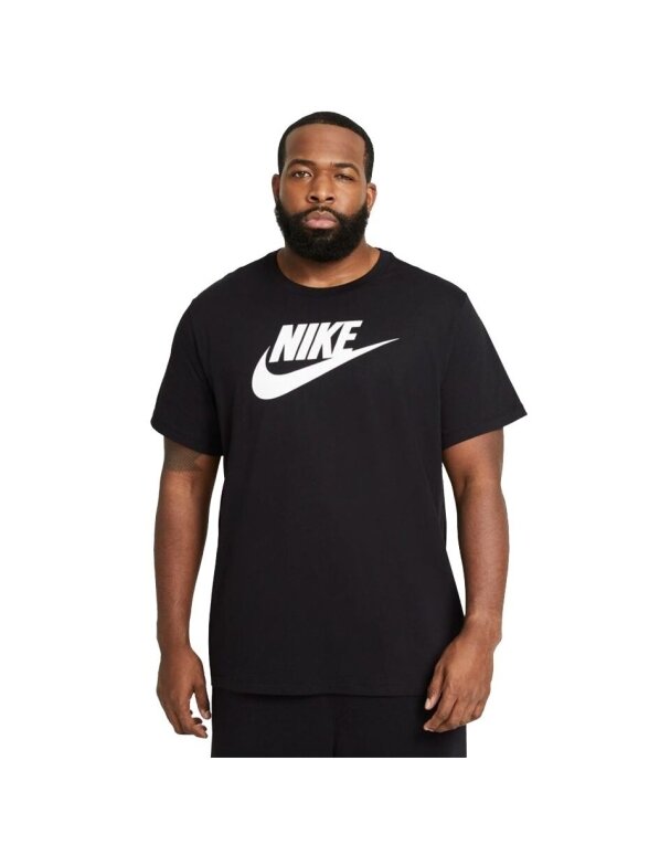 Nike Tee Icon Futura vyriški marškinėliai juodi AR5004 010 3