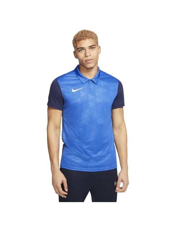 Nike Trophy IV JSY SS vyriški marškinėliai mėlyni BV6725 463 4