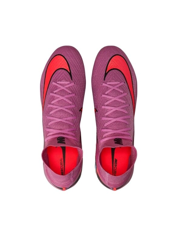 Nike Zoom Mercurial Superfly 10 Elite FG futbolo bateliai vyrams, raudoni 3 Nike Zoom Mercurial Superfly 10 Elite FG futbolo bateliai vyrams, raudoni 3