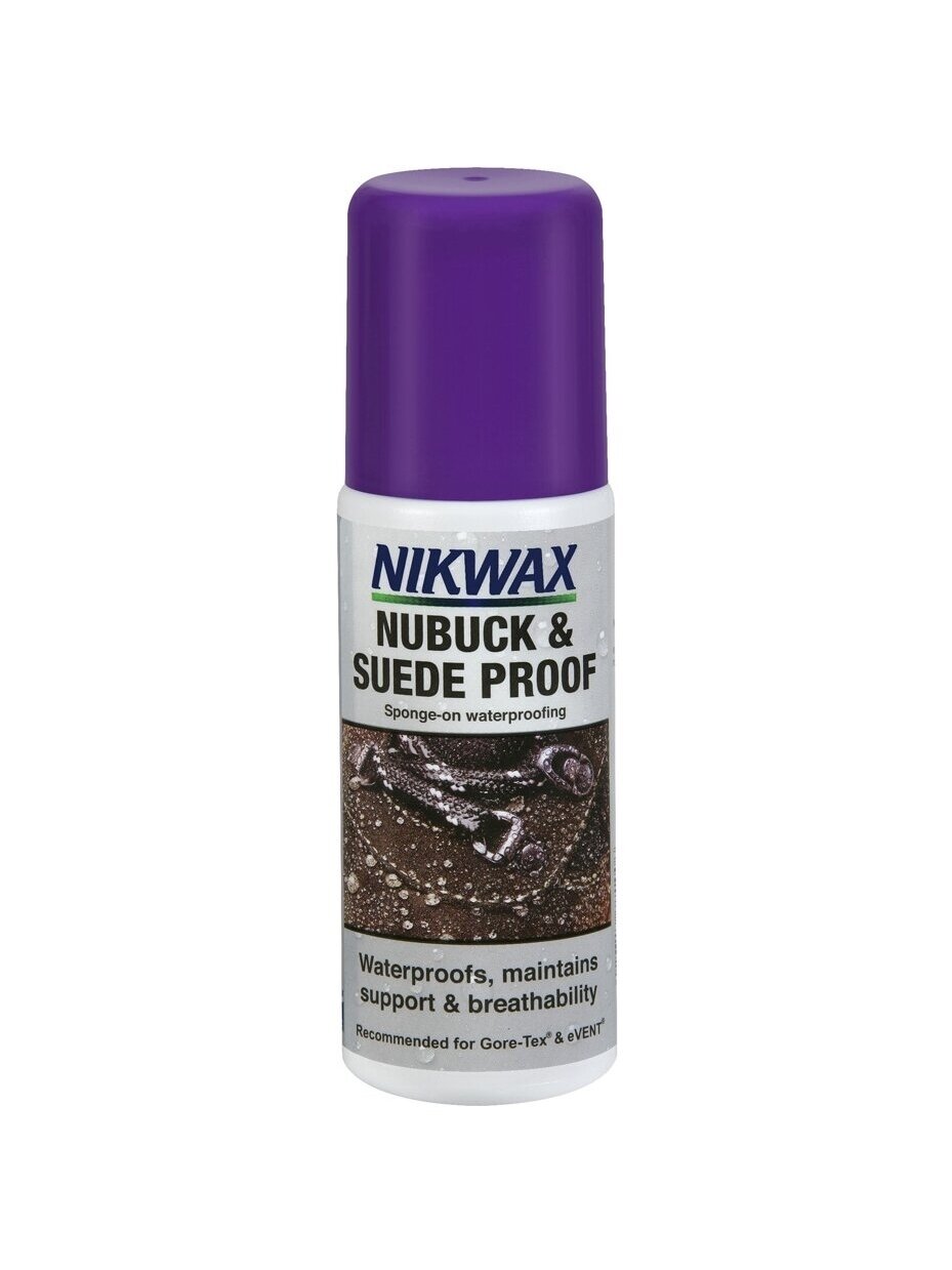 Nikwax impregnatorius Nubuck & Suede 125 ml NI-04 su kempine Nikwax impregnatorius Nubuck & Suede 125 ml NI-04 su kempine