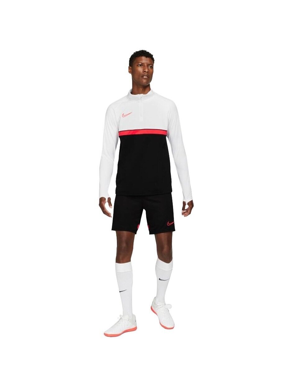 Nike Dri-FIT Academy 21 Drill Top vyriški džemperiai balti ir juodi CW6110 016 2 Nike Dri-FIT Academy 21 Drill Top vyriški džemperiai balti ir juodi CW6110 016 2
