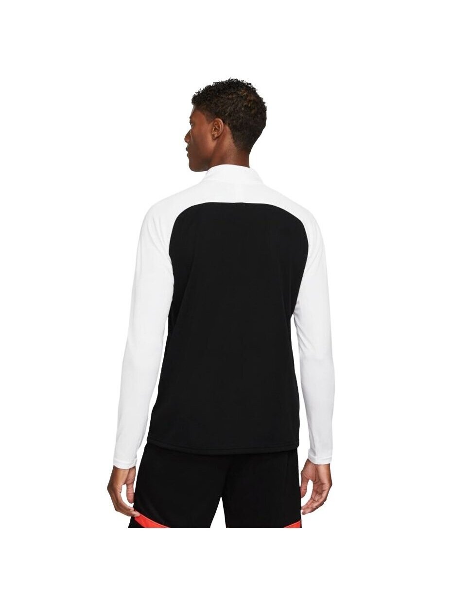 Nike Dri-FIT Academy 21 Drill Top vyriški džemperiai balti ir juodi CW6110 016 3