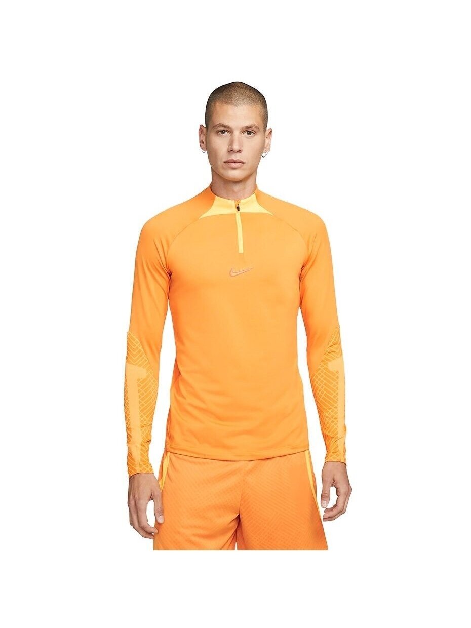 Nike Dri-Fit Strike Drill Top vyriški džemperiai oranžiniai DH8732 738 1