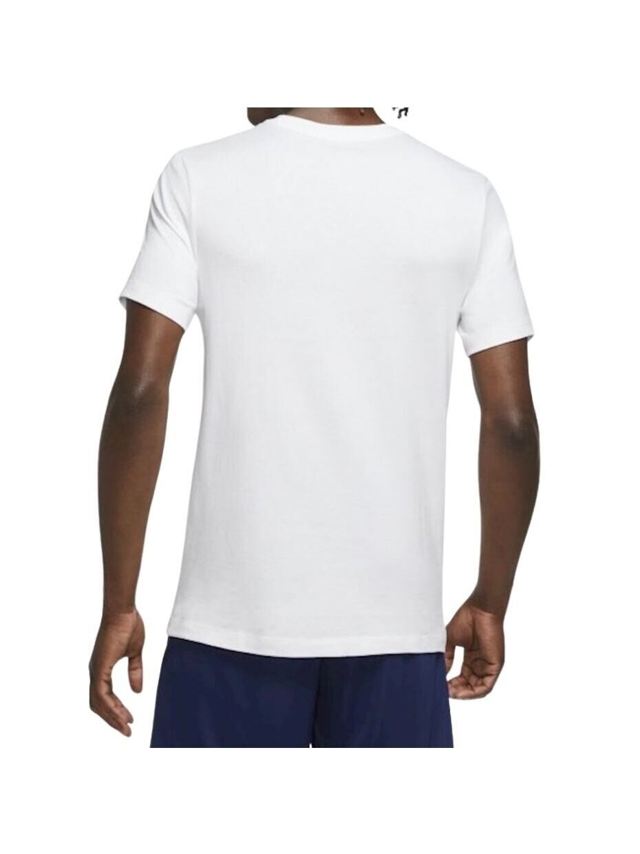 Nike Hbsc Tee Evergreen Crest vyriški marškinėliai balti CD0412 100 1 Nike Hbsc Tee Evergreen Crest vyriški marškinėliai balti CD0412 100 1