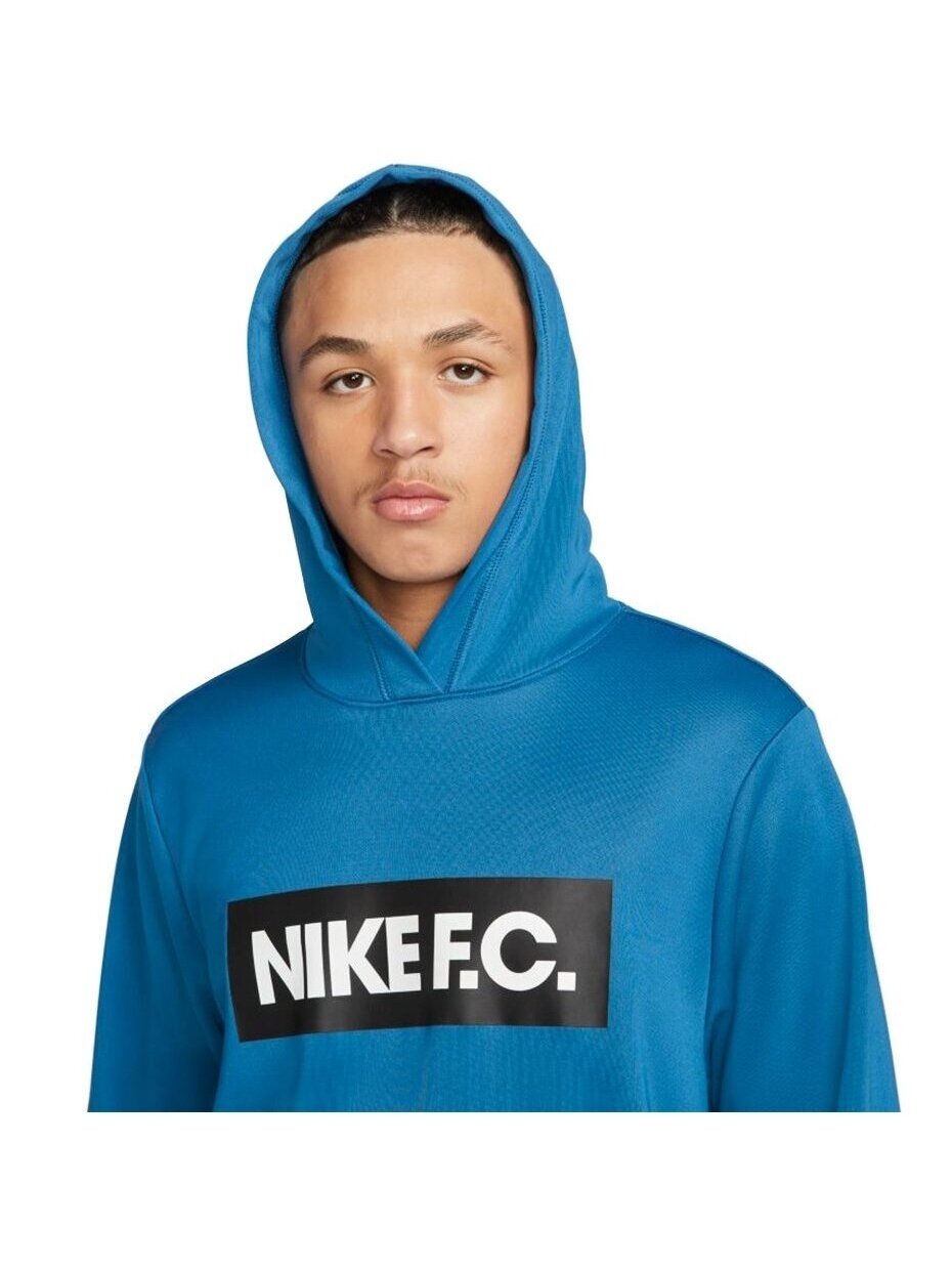 Nike NK DF FC Libero Hoodie vyriškas džemperis mėlynas DC9075 407 4