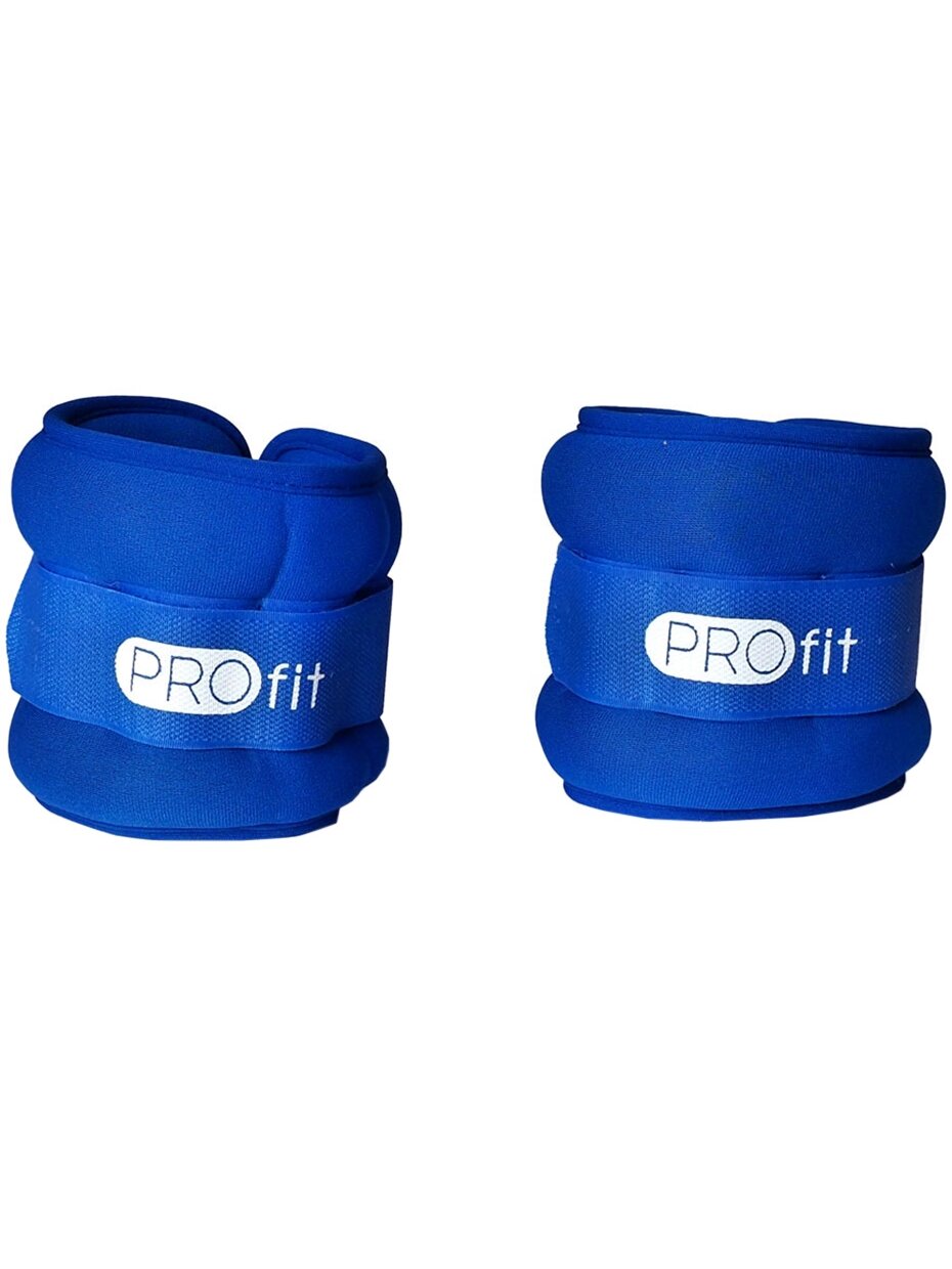 Svoriai rankoms ir kojoms Profit Evolution 2x2,5 kg mėlyna DK 3310 12