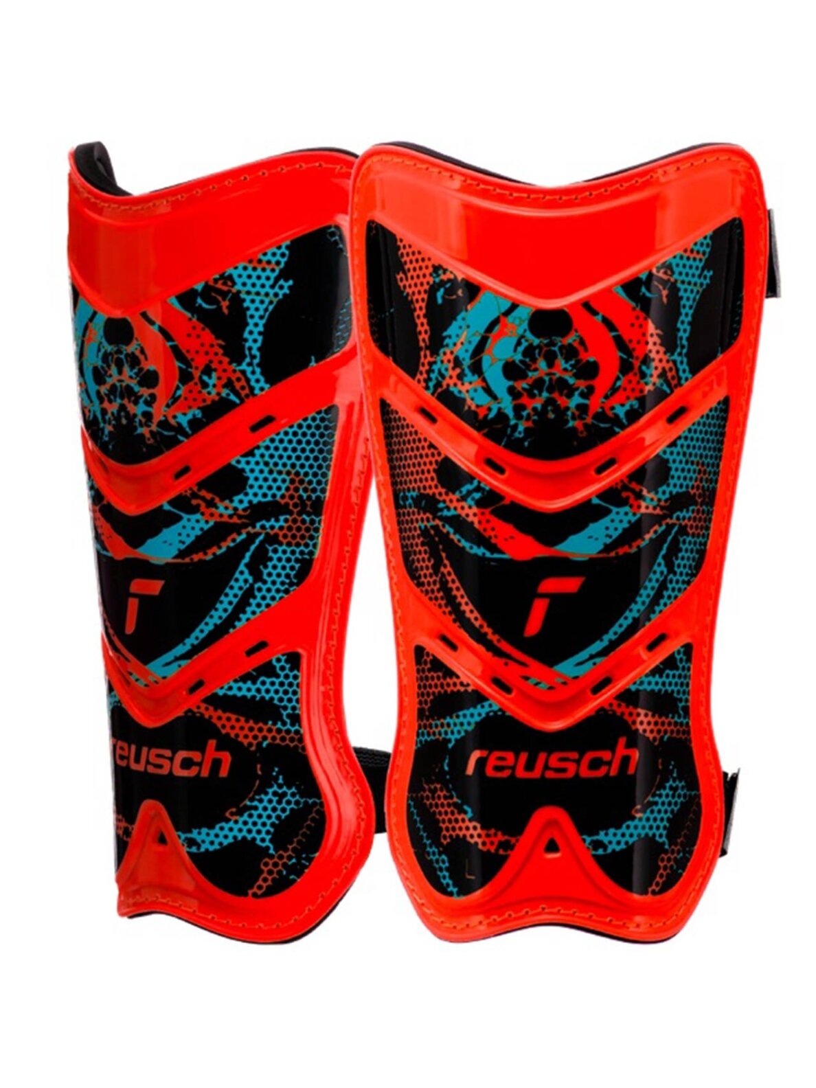 Reusch Shinguard Attrakt Lite futbolo blauzdų apsaugos raudonos ir juodos spalvos 5377045 3335 Reusch Shinguard Attrakt Lite futbolo blauzdų apsaugos raudonos ir juodos spalvos 5377045 3335
