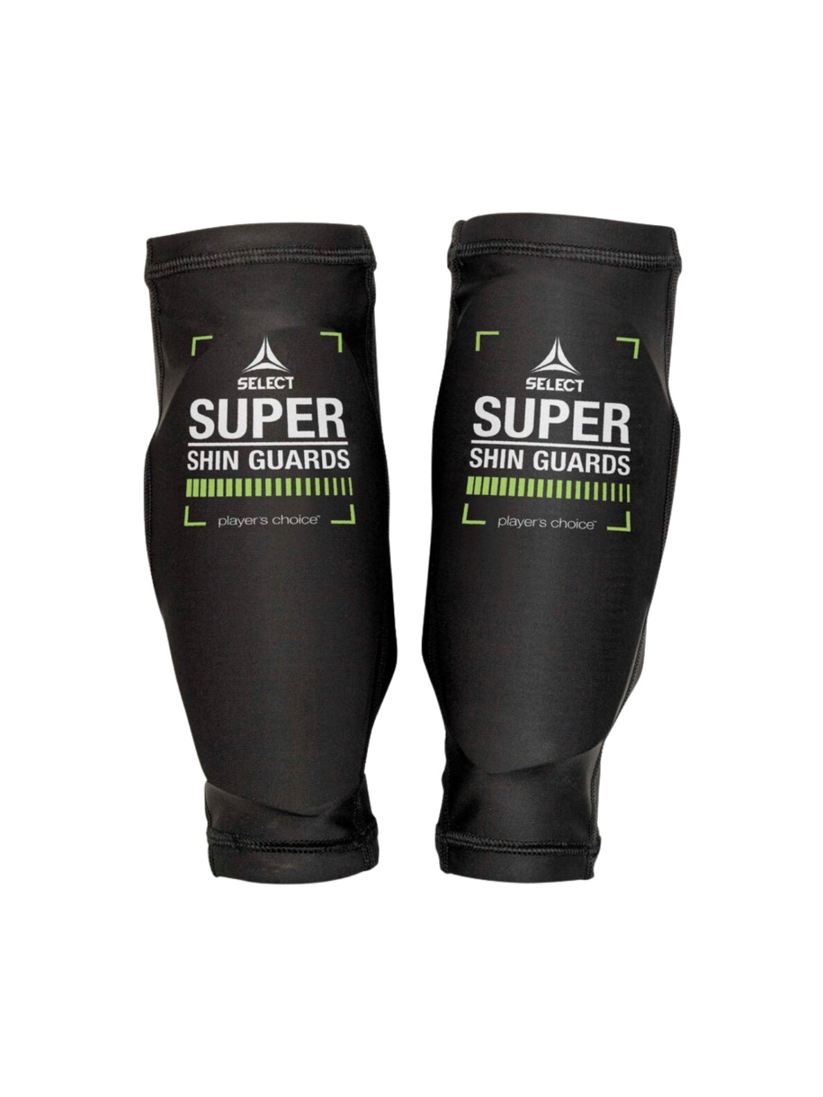 Select Super v25 futbolo apsaugos žaliai-juodos 18876 1