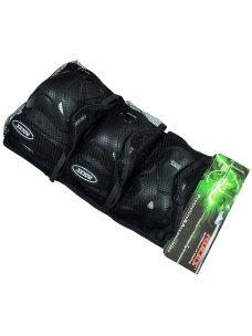 Roces Adult Standart riedučių apsaugos, juodos 301332