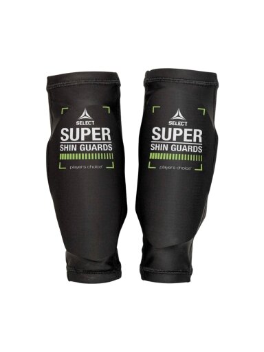 Select Super v25 futbolo apsaugos žaliai-juodos 18876