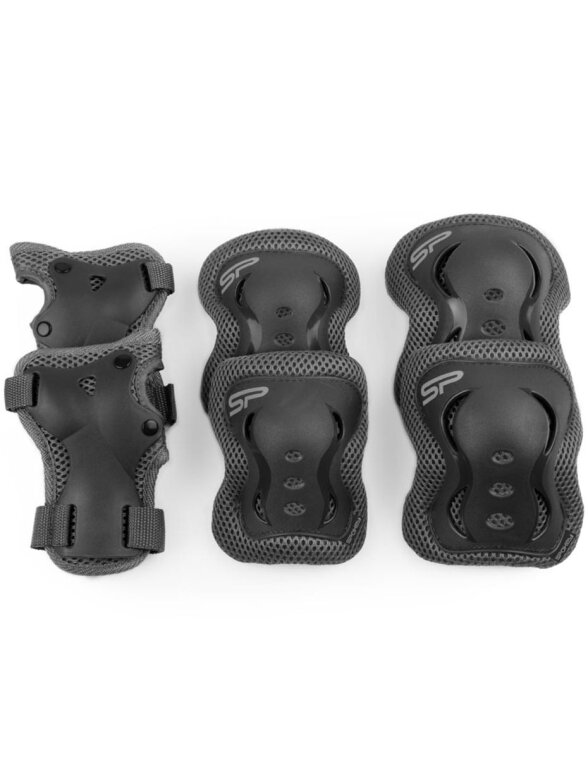 Spokey Shield pačiūžų apsaugos juodos 922152-922153-922154 Spokey Shield pačiūžų apsaugos juodos 922152-922153-922154