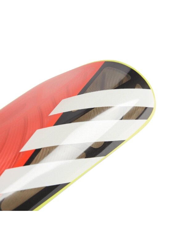 Adidas Tiro League futbolo blauzdų apsaugos oranžinės ir baltos spalvos IQ4039 1