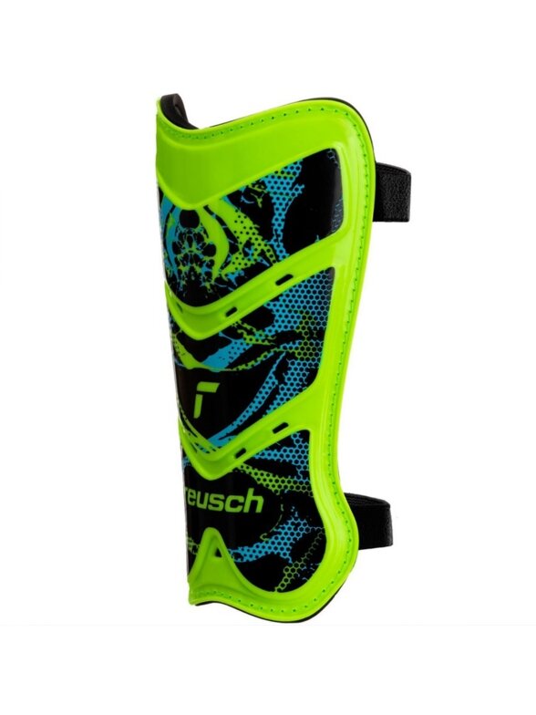 Reusch Shinguard Attrakt Lite futbolo blauzdų apsaugos žalia ir juoda 5377045 5551 2 Reusch Shinguard Attrakt Lite futbolo blauzdų apsaugos žalia ir juoda 5377045 5551 2