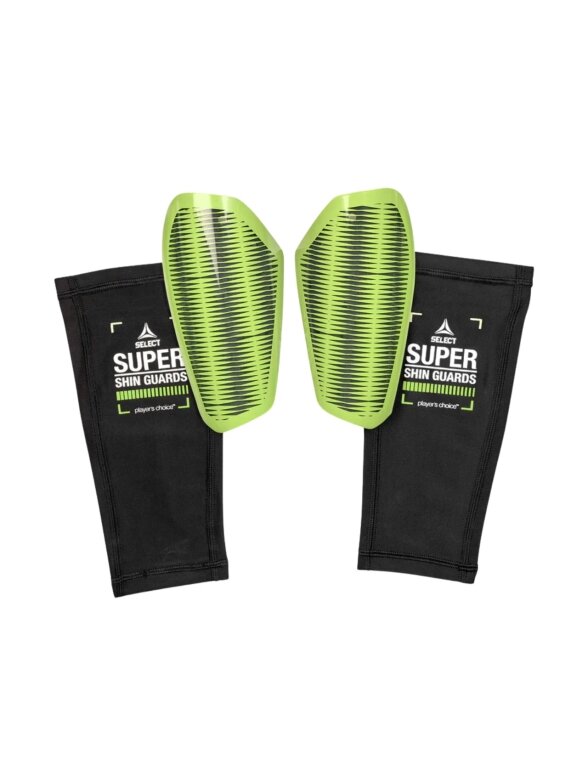 Select Super v25 futbolo apsaugos žaliai-juodos 18876 Select Super v25 futbolo apsaugos žaliai-juodos 18876